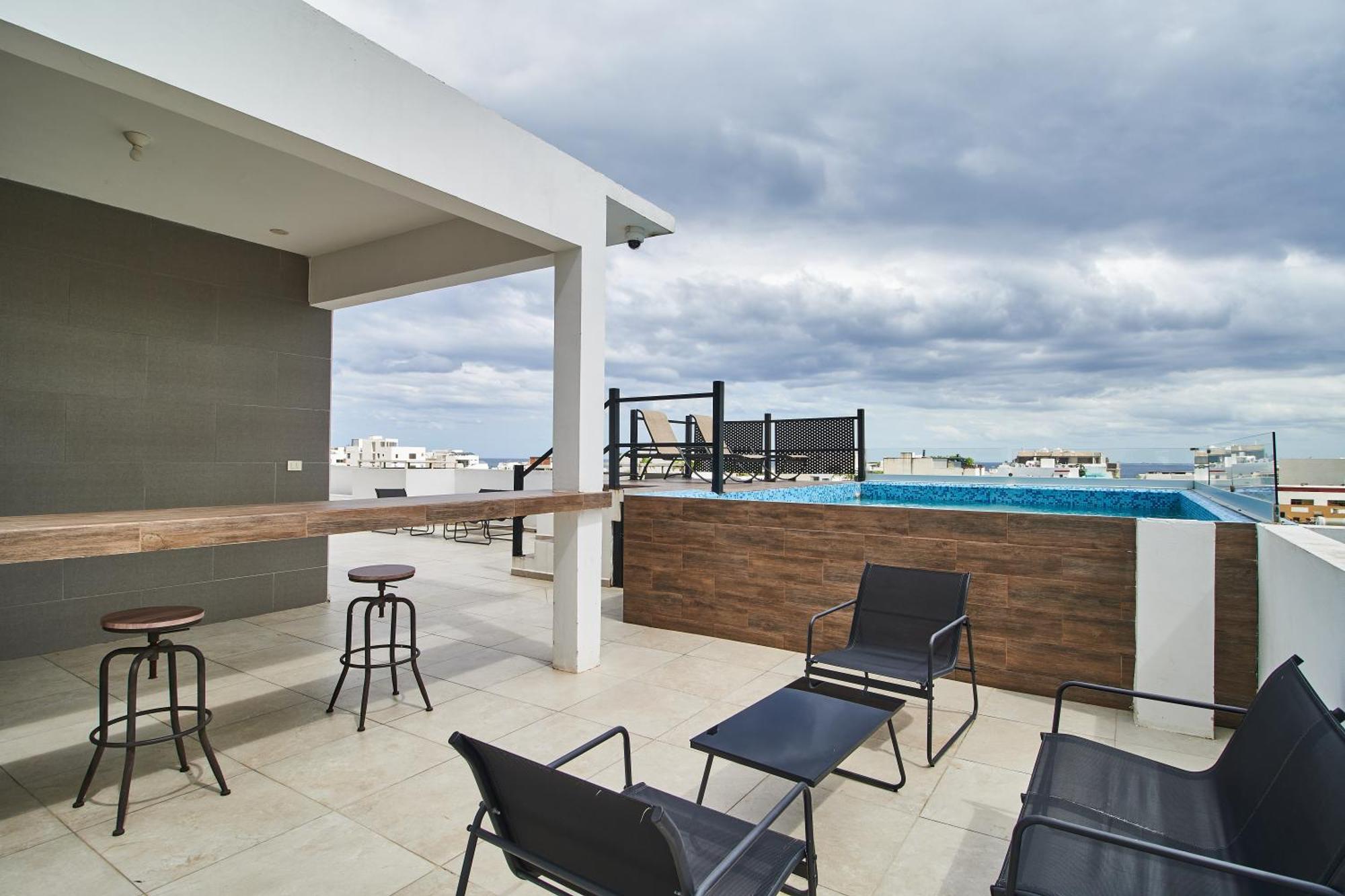 Torre 42 Playa Del Carmen By Lockey Aparthotel Buitenkant foto