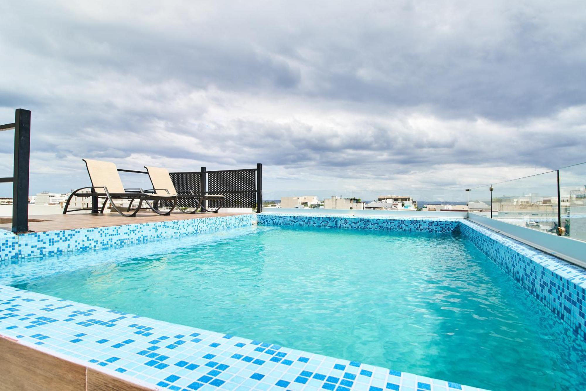 Torre 42 Playa Del Carmen By Lockey Aparthotel Buitenkant foto