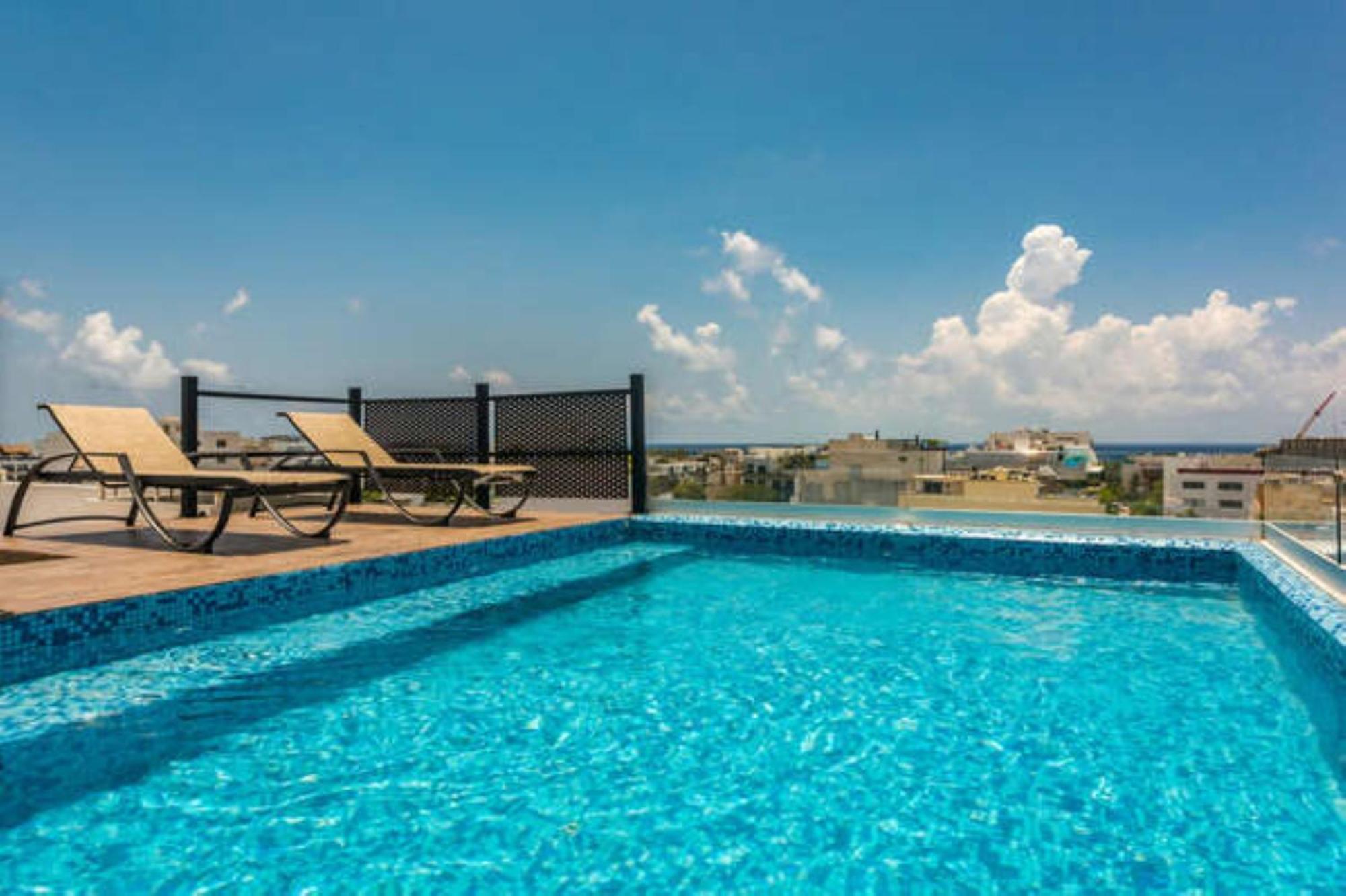 Torre 42 Playa Del Carmen By Lockey Aparthotel Buitenkant foto
